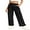 01-Black, variant on JWD Womens Parachute Cargo Pants with Pockets Quick Dry Hiking Pants Lightweight Water-Resistant Baggy Joggers Black L