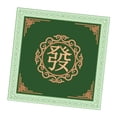 thumbnail image 2 of Tapete de mesa de Mahjong con reducción de ruido, 31,50'' x 31,50'', antideslizante verde un, 2 of 9