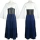 thumbnail image 4 of Vestido largo Victoria Vestido europeo y americano de manga larga Túnica renacentista Vestido medieval, 4 of 6