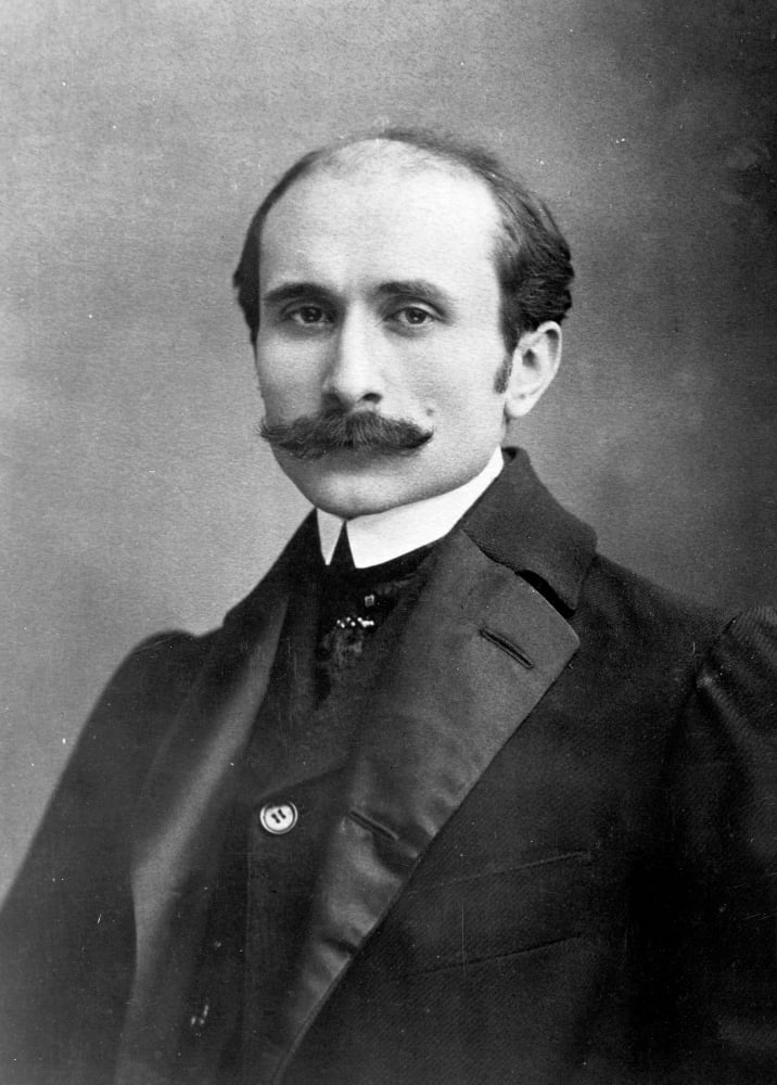 Edmond Rostand (1868-1918) Nfrench Poet And Playwright Rolled Canvas
