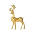 thumbnail image 2 of TheFound Home Ornament Solid Color Elk Shaped Figurine Decorative Artware, 2 of 5