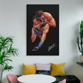 thumbnail image 6 of Khabib Nurmagomedov Poster Boxer Canvaaer Bedroom Decor (4) Poster Cool Artworks Painting Wall Art Canvas Prints Hanging Picture Home Decor Posters Gift 16x24inch(40x60cm), 6 of 6