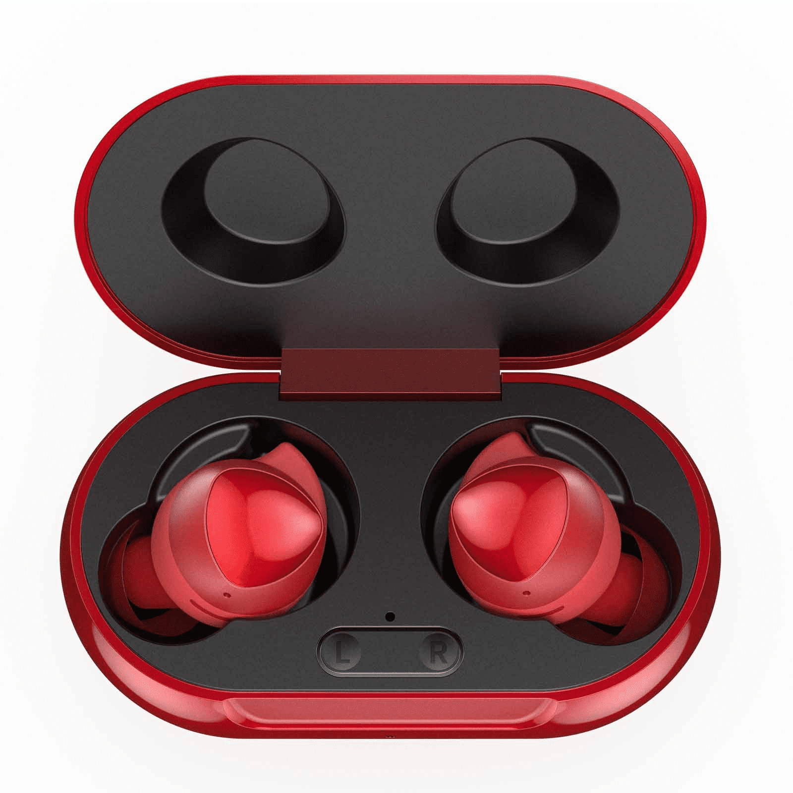 realme earbuds red