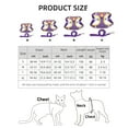 thumbnail image 2 of HANI Dog Harness, Pet Harness with 1 Dog Leash, Adjustable Soft Padded Dog Vest, Reflective No-Choke Pet Suede Vest with Easy Control Safety buckle,Fit for Small Dogs and Cats Rabbit​,Purple,S, 2 of 9