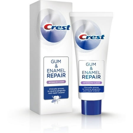 3 Pack - Crest Gum & Enamel Repair Toothpaste For Gum Care Intensive Clean, 4.1