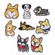 thumbnail image 4 of 8 Pcs Cute Dog Patches for Clothing, Badge Embroidery Patch, Iron on Sew on Embroidered Decoration A, 4 of 5