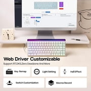 AULA Hero84 HE 84-Key Wired Hall Effect Magnetic Gaming Keyboard, RGB Lightbox, Rapid Response, Custom Actuation