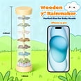 thumbnail image 2 of Juguete para bebés Rain Stick Melobuilion con sonido Rainmaker de 6 a 12 m, 2 of 7