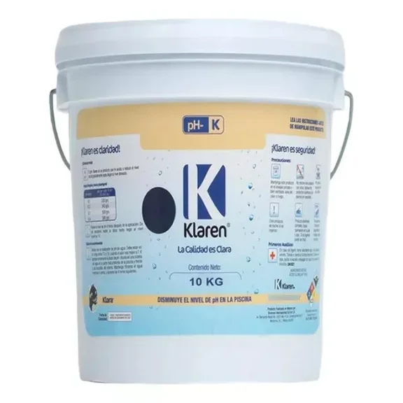 Reductor de pH Klaren 10 Kg para Piscina