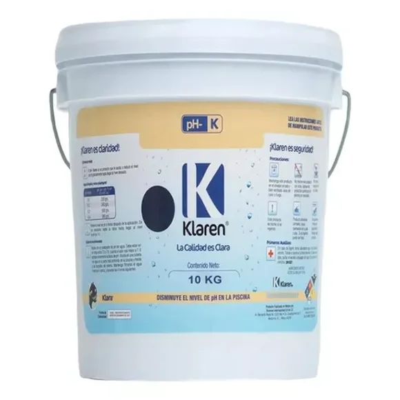 Reductor de pH Klaren 10 Kg para Piscina