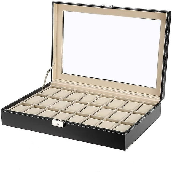 Watch Box 24 Watches Watch Case Men Watch Box Women Watch Case Men Lockable