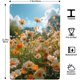 thumbnail image 4 of Letreros metálicos de flores silvestres para decoración de pared, 30 x 20 cm, 4 of 8