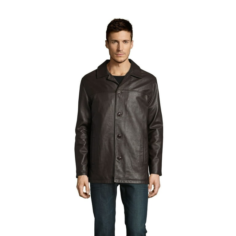 Lamb Car Leather Coat - Walmart.com