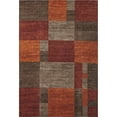 thumbnail image 2 of Addison Rugs Mayfield Premium Machine Washable Transitional Squares Chocolate Rectangle Rug, 8' x 10', 2 of 7