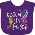 thumbnail image 3 of Inktastic Believe in Fairies Boys or Girls Baby Bib, 3 of 4