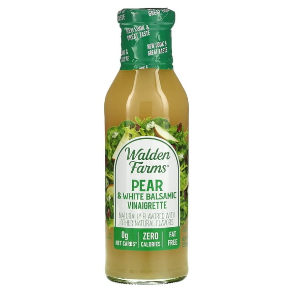 Walden Farms Vinaigrettepear & White Balsamic Calorie Free, 12 Fl Oz