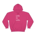 thumbnail image 2 of Love to Love Heavyweight Graphic Hoodie, 2 of 9