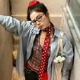 thumbnail image 6 of Jesscasday Latin Scarf Evening Dresses Scarfs Women Stylish Scarf Solid Color Silk Scarves, 6 of 11