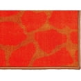thumbnail image 5 of Furnish My Place Giraffe Dark Orange Area Rug, Animal Print Area Rug, Pet-Friendly Rug, Baby Nursery Mat, Indoor Area Rug, Perfect for Living Room, Playroom, 2' x 4' Oval - Set of 3, 5 of 5
