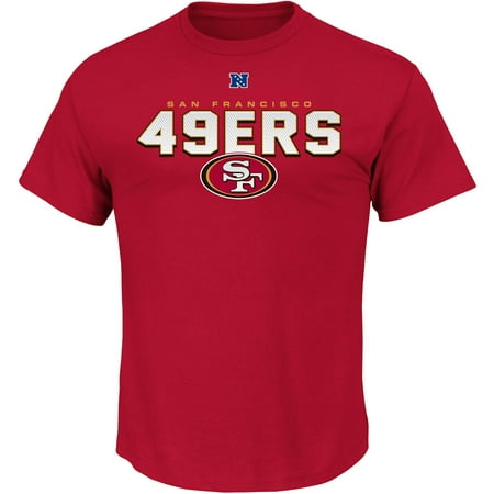 Men's NFL San Francisco 49ers Short Sleeve Tees - Walmart.com