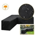 thumbnail image 2 of Housse de Canapé d'Angle Imperméable Ensemble de Meubles de Jardin Housse de Meubles Sectionnels Extérieurs, 2 of 4