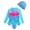 Blue-c, variant on MuXiKeJi Clothes Toddler Girl One Piece Swimsuit Color Block with Ruffled Sleeve Straps Swimwear Bathing Suit for Baby Girl 12M-6Years