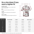 thumbnail image 5 of Fotbe Koi Fish Camisa Estampada de Manga Corta para Hombre, Casual de Verano, Estilo Playero, Sin Arrugas-Large, 5 of 5