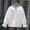 A White, variant on NAISIBABY Girls Long Sleeve Shirt, Cotton Buttons Mesh Sequin Ruffles Collar Elegant Formal Tops White 3T