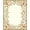 Beige, Pattern 1, variant on ODIKA 4'x6' Machine Washable Non-Slip Area Rug, Ornate Scrollwork Border with Subtle Vine Motif and Flowing Curvilinear Accents High Traffic Rug, Beige, 266628