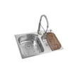 thumbnail image 1 of Paquete Tekaway Doble Tina 84x56 Acero Inox Calibre 19, 1 of 5