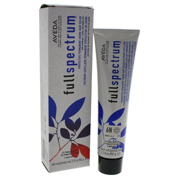 Aveda Hair Care Full Spectrum Protective Permanent Creme Hair Color 6N Natural Dark Blonde 2.8oz/80g