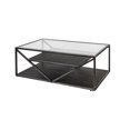 thumbnail image 4 of Pemberly Row Industrial Rectangular Cocktail Table in Gray, 4 of 8