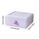 thumbnail image 3 of Organizador de escritorio estilo cajón | Caja de almacenamiento de plástico multicolor | Gran capacidad, apilable, cajón desmontable liso, resistente a manchas | Hogar, oficina, tocador, manualidades, 3 of 6