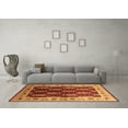 thumbnail image 3 of Ahgly Company Indoor Square Oriental Brown Traditional Area Rugs, 8' Square, 3 of 4