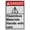 Warning Sign 4, variant on Broken Pallets Do Not Use Sign, Industrial Material Handling Caution Sign 8"x12" UV Resistant for Indoor Outdoor Warehouse Pallet Reject Area