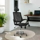 thumbnail image 5 of Silla de Oficina Gerencial TOPLIVING Color Negro CON Cabecera Ajustable Y Base Metalica Giratoria, 5 of 11