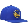 thumbnail image 3 of Men's Mitchell & Ness Royal Golden State Warriors Ground 2.0 Snapback Hat, 3 of 5