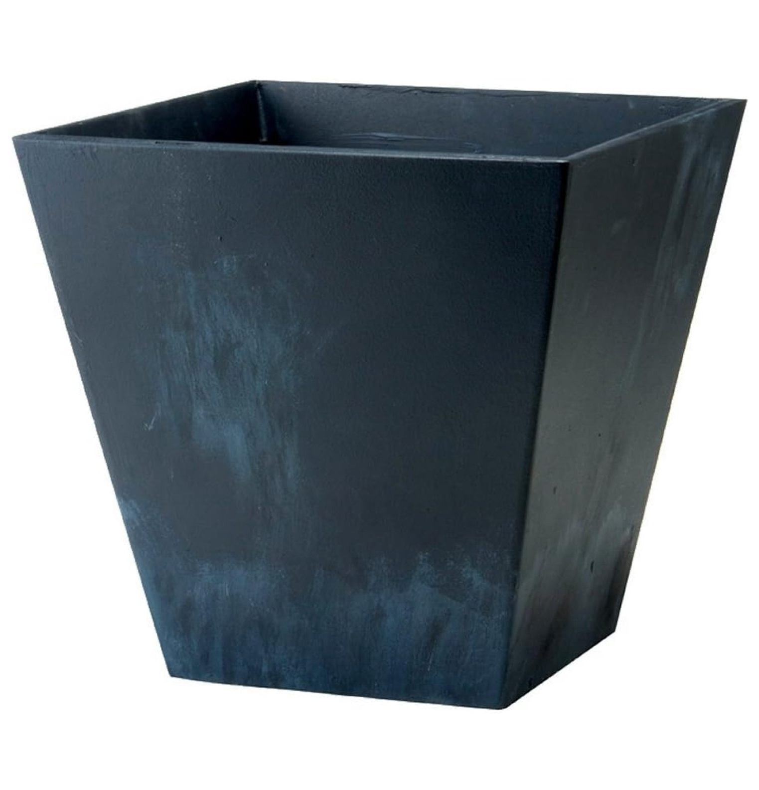 ArtStone 35148, Black, Ella Square Planter, 14-Inch