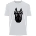 thumbnail image 5 of Camiseta de algodón 100 % transpirable de alta calidad con estampado de doberman atractivo para hombre, ropa informal de calle para exteriores, 5 of 5