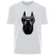 thumbnail image 5 of Camiseta de algodón 100 % transpirable de alta calidad con estampado de doberman atractivo para hombre, ropa informal de calle para exteriores, 5 of 5