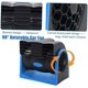 thumbnail image 4 of Ventilador de aire de refrigeración para coche, 12 V, para vehículo, furgoneta, velocidad automática, ventilador silencioso ajustable, ventilador para salpicadero de coche eléctrico, azul, 4 of 5