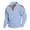 Sky Blue, variant on AnuYalue Mens Casual Sweatshirt Patchwork Stand Collar Button Up Pullover Fall Warm Loose Fit Long Sleeve Golf Sweatshirts