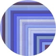 thumbnail image 1 of Ahgly Company Tapis Rond Lavable en Machine Intérieur Jour Transitionnel Bleu Ciel, 6 Pieds Rond, 1 of 7