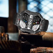 Rainbuvvy KR82 SmartWatch 2.1 inch AMOLED , Flashlight, Outdoor Sports Watch