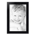 thumbnail image 2 of ArtToFrames 8.5x14 Inch Satin Black Bull Nose Picture Frame, This Black Wood Poster Frame is Great for Your Art or Photos, Comes with Regular Glass (1417), 2 of 7