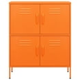thumbnail image 2 of vidaXL Storage Cabinet Orange 31.5"x13.8"x40" Steel, 2 of 10