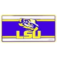 thumbnail image 2 of LSU Tigers NCAA Team Stripe License Plate, 2 of 3