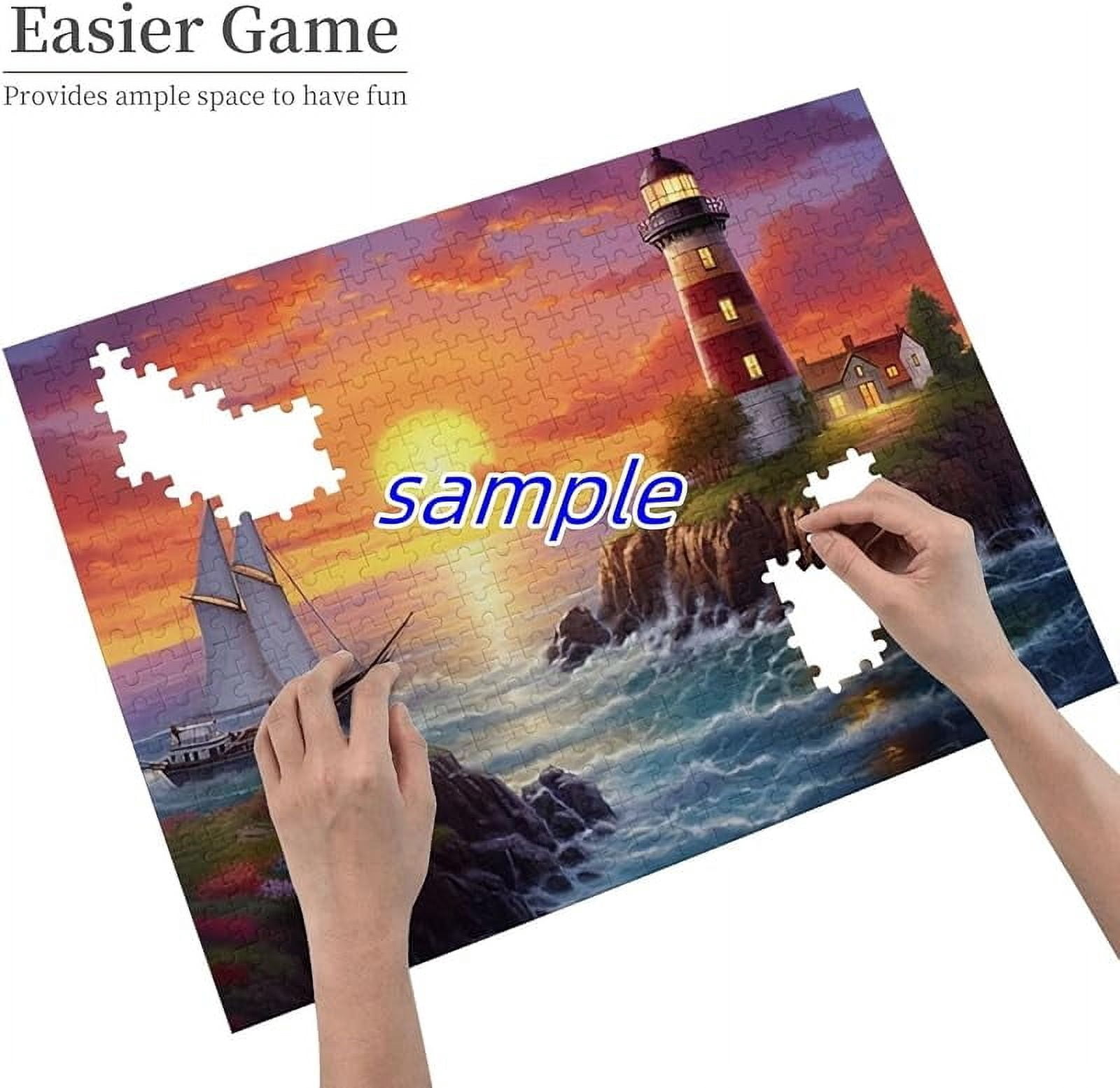 Jigsaw Puzzles 500 Pieces for Adults Butterflies African American Black Woman Formation Wooden Fun Puzzle Challenge for Adults and Families 20.4'' x 14.9''