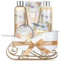 Spa Gift Sets for Women, Jasmine & Honey Christmas Bath Body Care Set, Beauty Holiday Gift Baskets