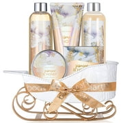 Jasmine & Honey Scent Spa Gift Baskets for Women, Bath and Body Set ,Holiday Gifts Set
